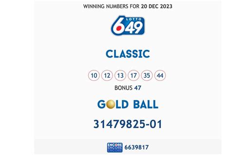 olg winning numbers